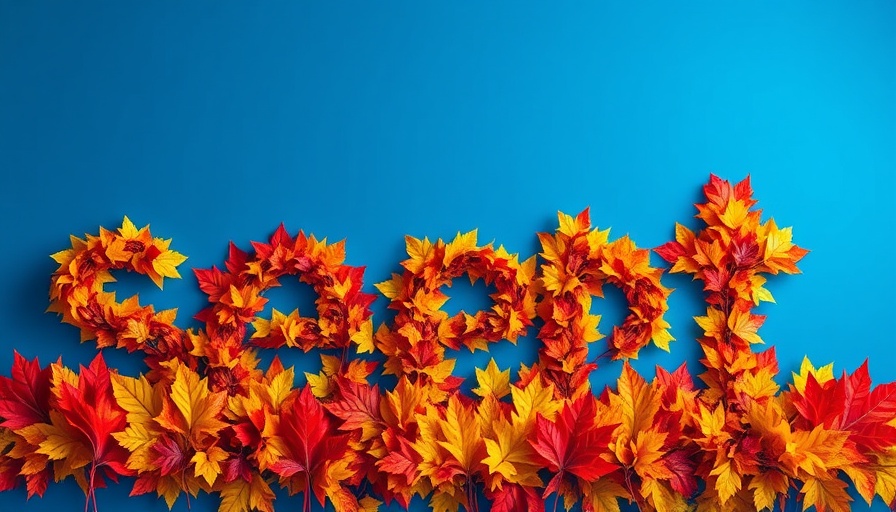 Colorful foliage spelling 'sept' on blue background, Enterprise Growth and Small Business Strategies