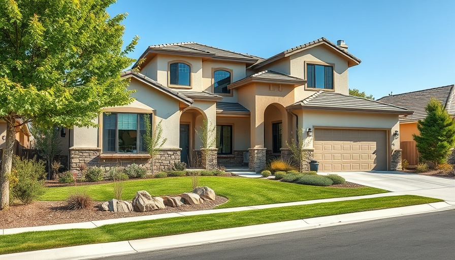Modern home exterior under blue sky, For Sale By Owner vs Hiring a Realtor.