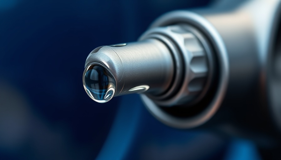 Fuel nozzle with droplet illustrating sale of higher-ethanol fuel.