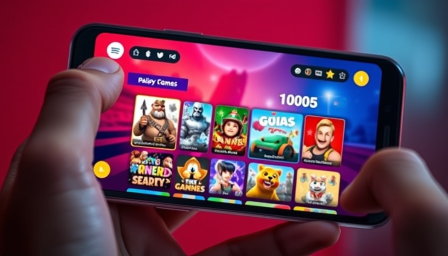 Smartphone showing short-form video feed for gameplay clips.
