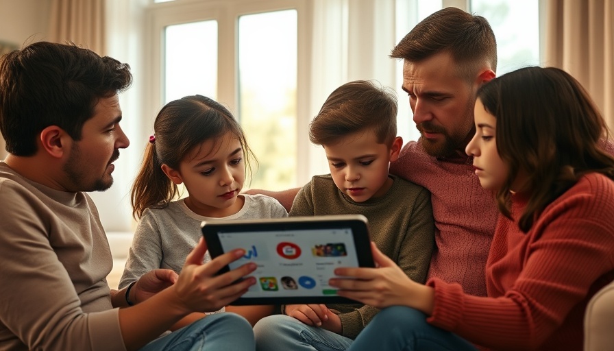 Parents expressing concern as child uses Google Gemini, highlighting risks.