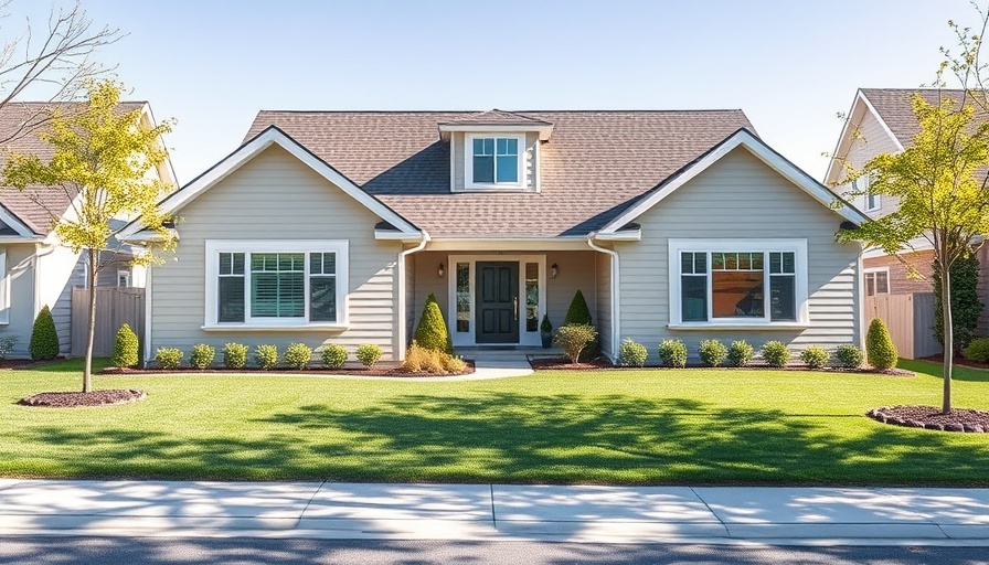 Modern house representing selling home for less than owed