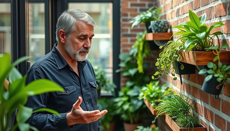 Patiocaping Ideas for Renters: small balcony with vertical garden.