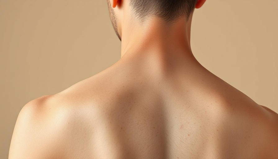 Close-up of skin with moles highlighting skin cancer prevention.