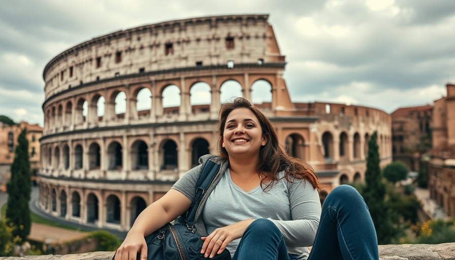Couple enjoying Rome's Colosseum, focusing on life priorities.