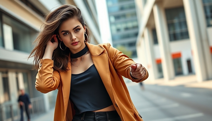 Danielle's Outfits of the Week: Trendy fashion in urban setting.