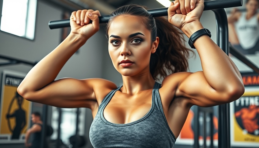 Test your grip strength with pull-ups in gym session.