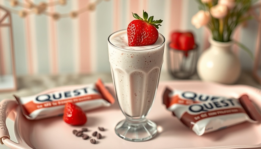 Quest Vanilla Milkshake Shaken Espresso Recipe dessert image.
