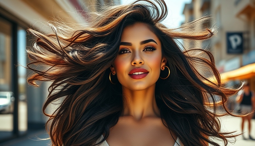 Brunette woman showcasing luxurious hair, best summer hair colors 2025.