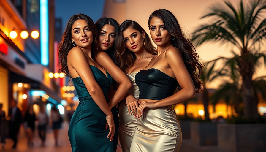 Glamorous women showcase celebrity transparency about plastic surgery.