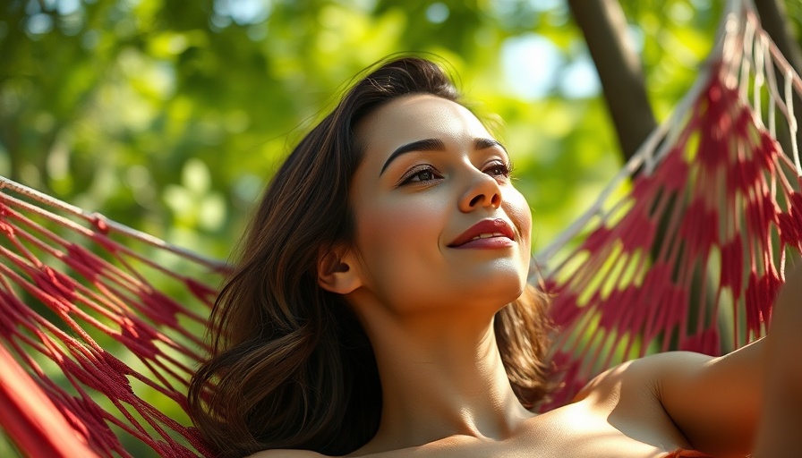 Glowing skin-care routine for oily skin under sunlight.
