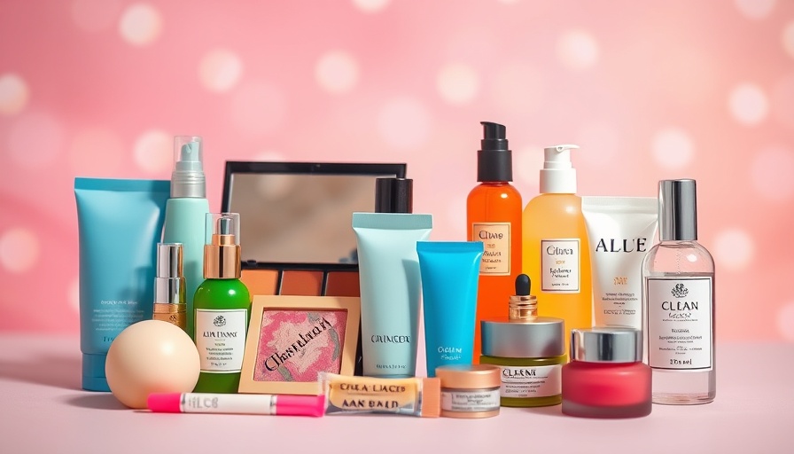 K-Beauty World Ulta product collage with cosmetics and skincare items.