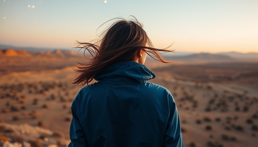 Avoid getting burned: woman stargazing under vast, starry sky.