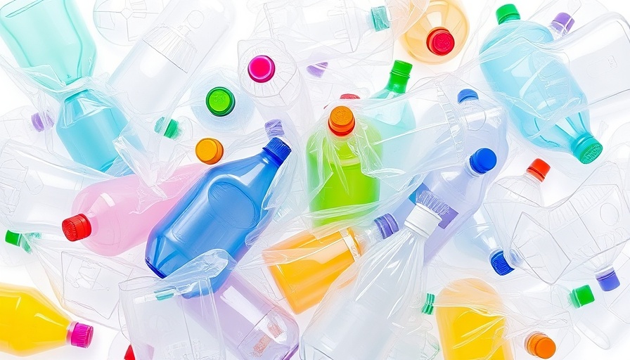 Plastic waste illustrating nanoplastics and heavy metals health risks.