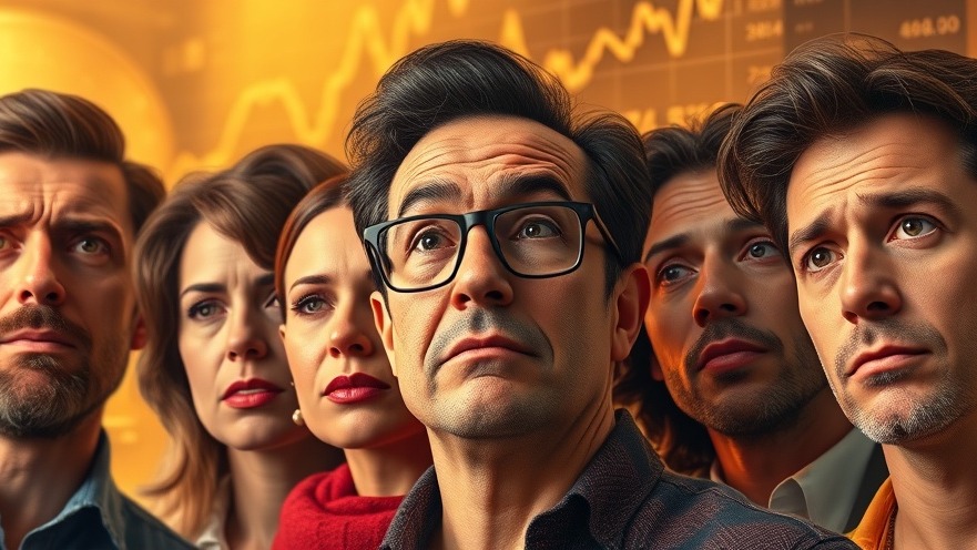 Diverse investors display emotions amid rising Gold Market Trends 2025, reflecting behavioral economics.