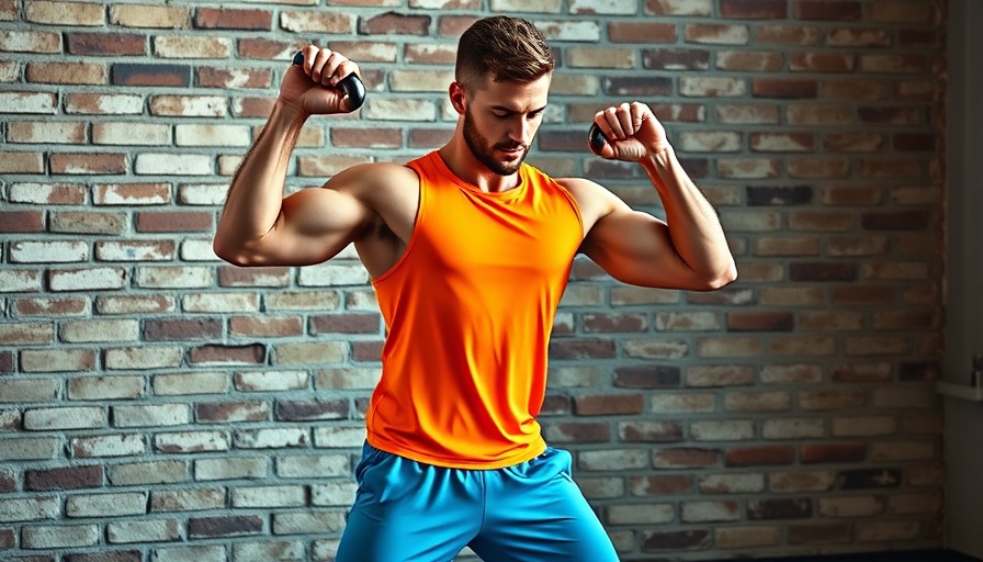 Man demonstrating kettlebell exercise for fat loss