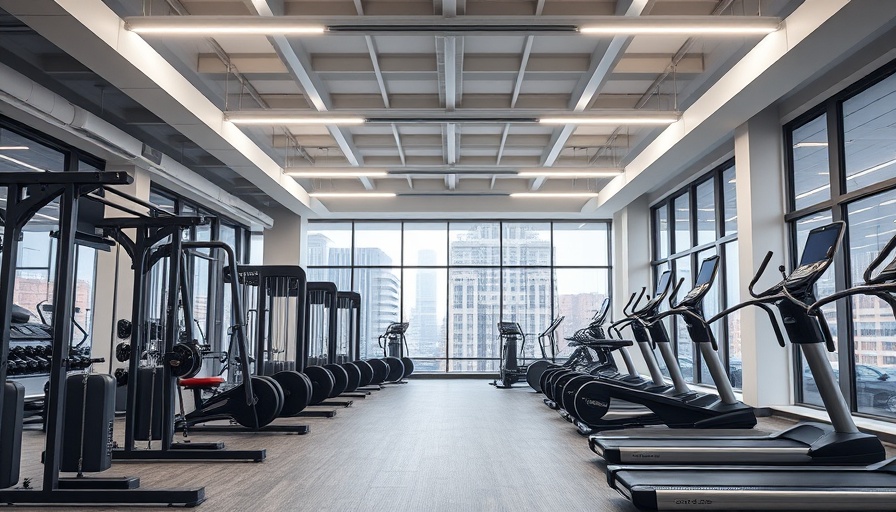 Modern gym interior in London 2024, showcasing equipment and spacious design.