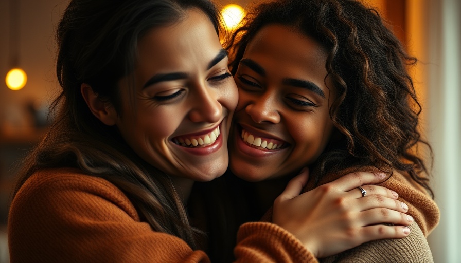 Abrosexuality explained through a warm embrace between two individuals.