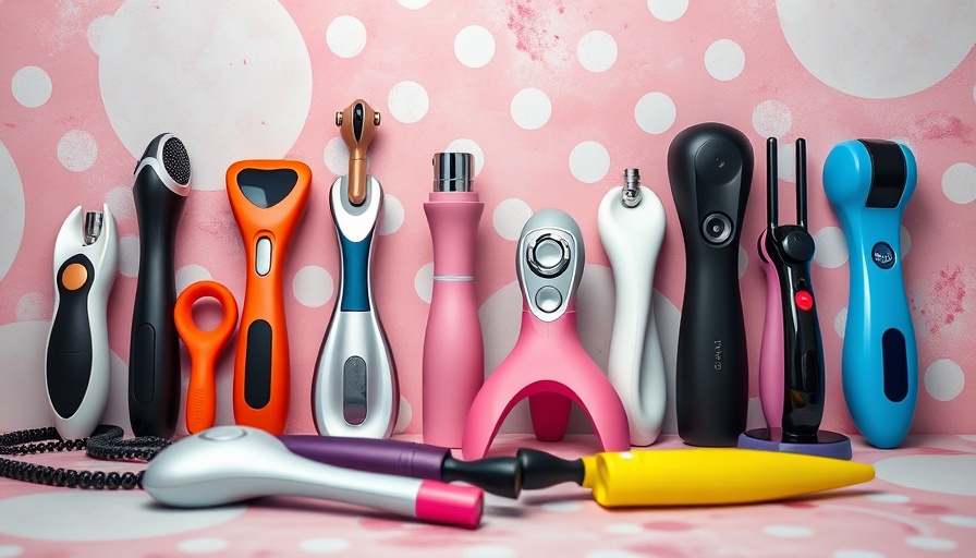 Best sex toys in 2025 displayed on colorful background.