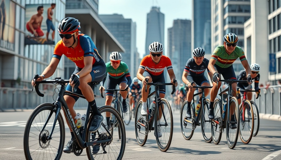 Cyclists participating in Top Cuvée Tour De Cuvée London bike ride.