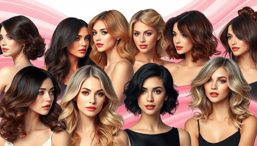 Tips for layered hair styles showcased by various women.