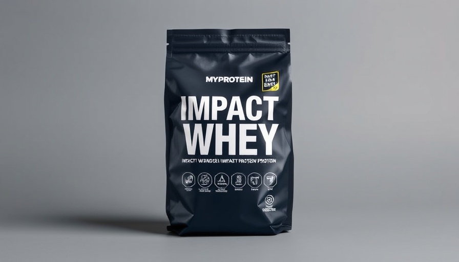 Sleek Myprotein Impact Whey Protein packaging review