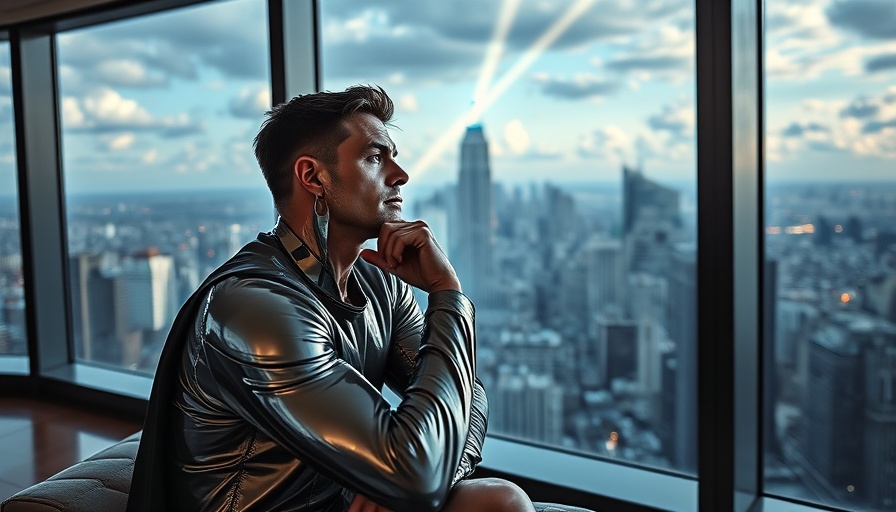 Reflective superhero seated by window overlooking cityscape, Must-Watch Films and TV Shows July 2025.