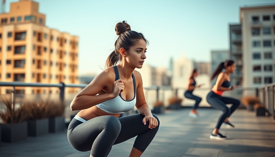 Woman exercising on rooftop, representing leisure constraints scuba diving enthusiasts.