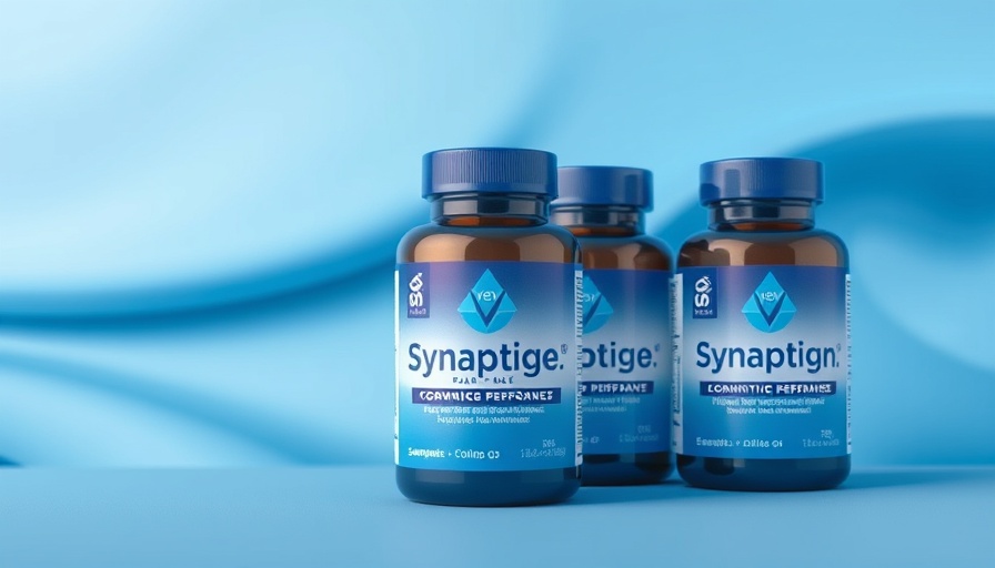 Synaptigen supplement bottles for cognitive performance