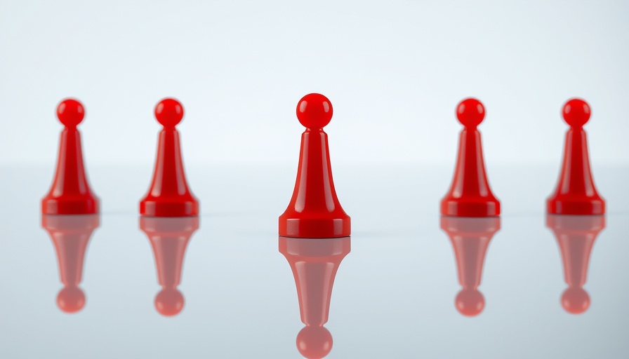 Game pieces symbolizing bridging the F2F distance on reflective surface.