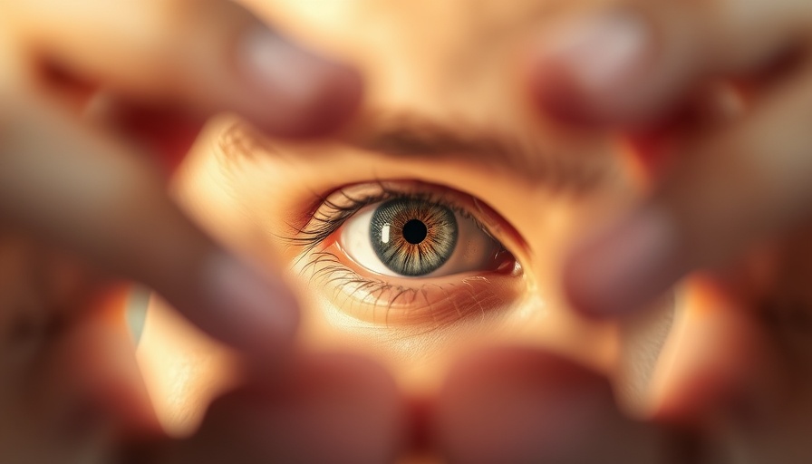 Abstract eye close-up suggesting introspection; Nudge Theory Applications in the Workplace.
