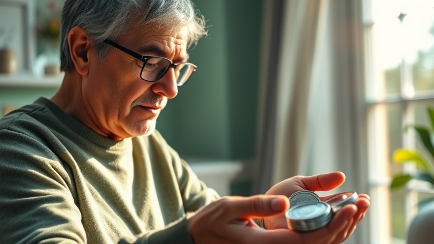 Maryland homeowner exploring silver investment trends with a warm coin collection.