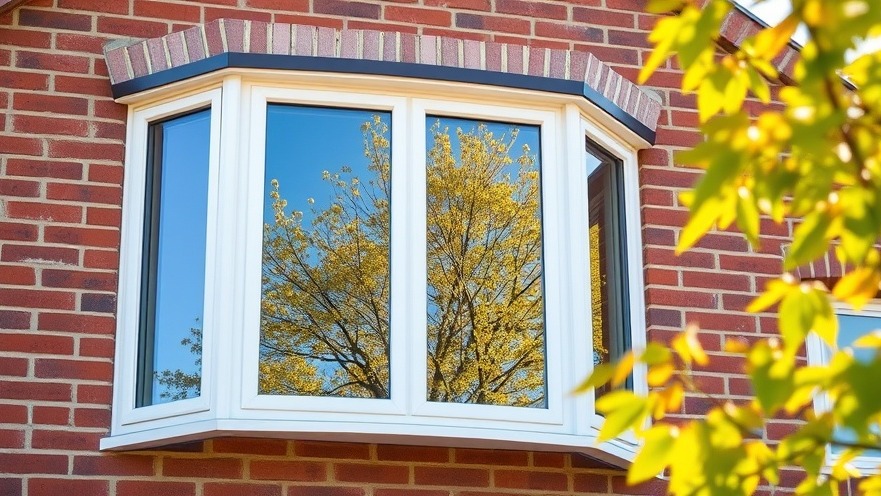 Modern bay window showcasing craftsmanship, enhancing energy efficiency in Maryland homes.