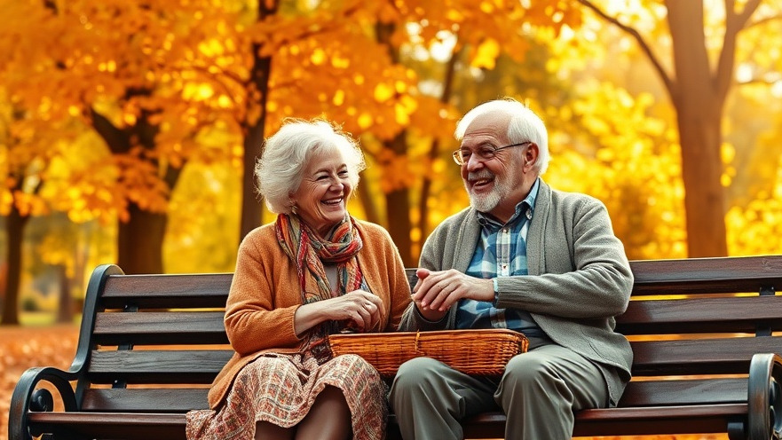 Joyful couple enjoying a picnic, symbolizing financial literacy and retirement planning.