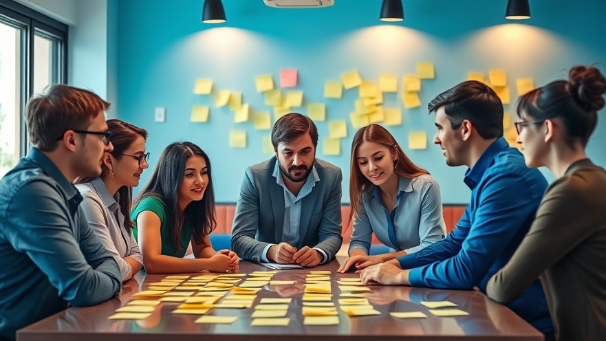 Dynamic professionals strategizing local business growth through feedback analysis.