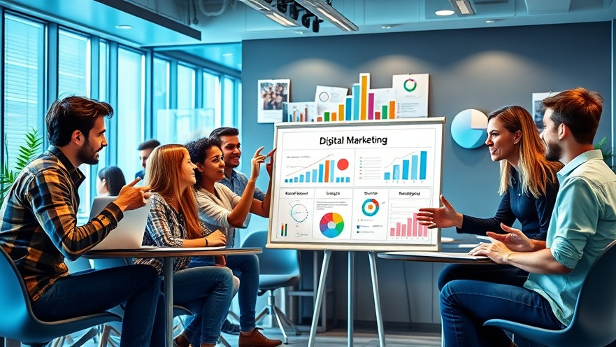 Diverse team collaborating on Local Business Branding and digital marketing strategies.