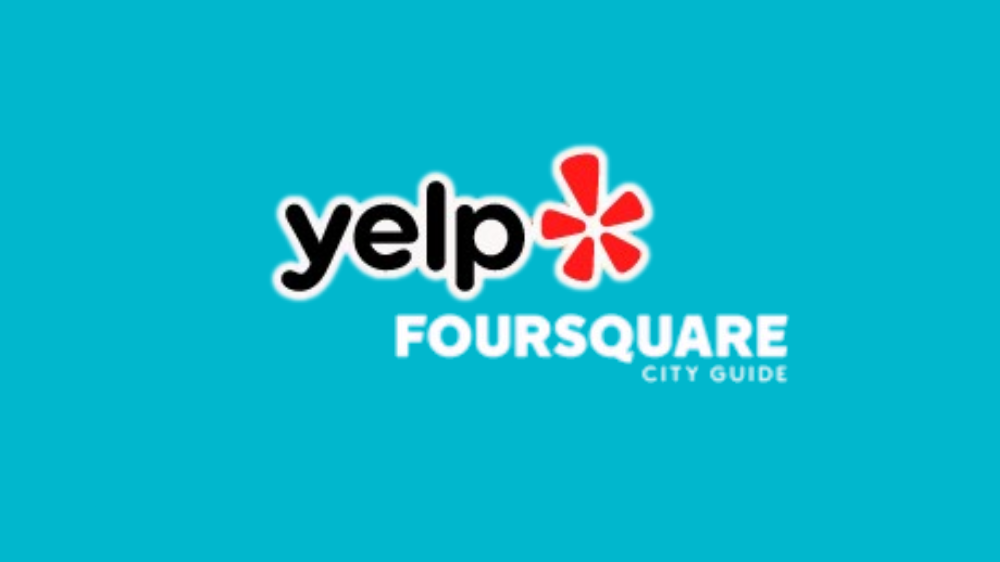 Yelp and Foursquare