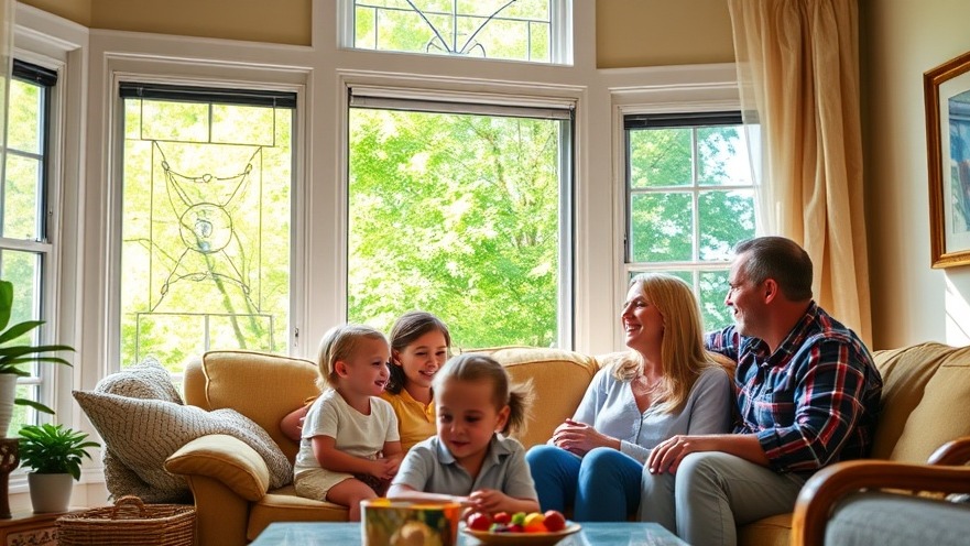 Maryland home with family enjoying safety and light through corrosion-resistant stainless steel security screens.