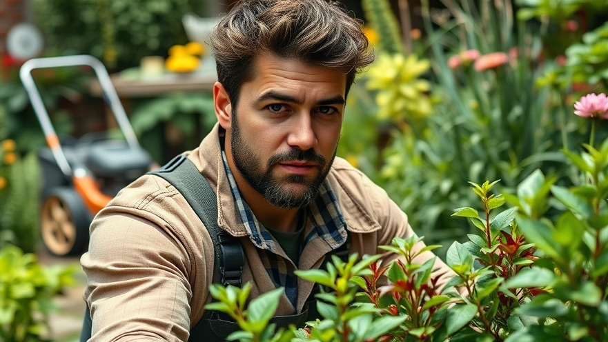 Dedicated gardener enhancing Maryland gardens with vibrant plants for property value.