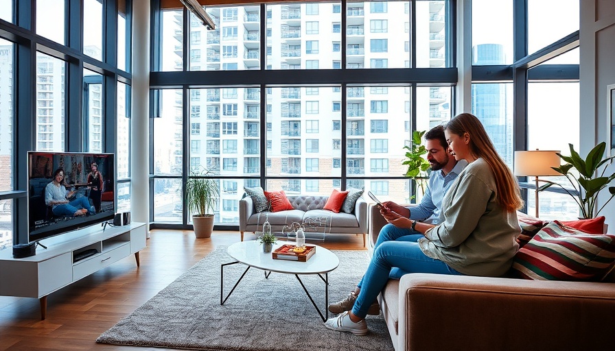 Smart home technology in interior design with augmented reality.