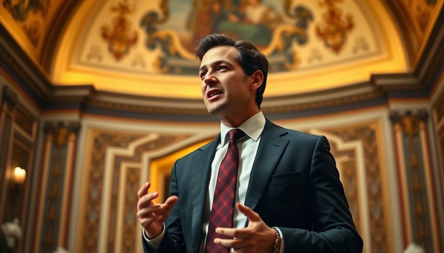 Prominent leader delivering a speech on student loan policy changes.