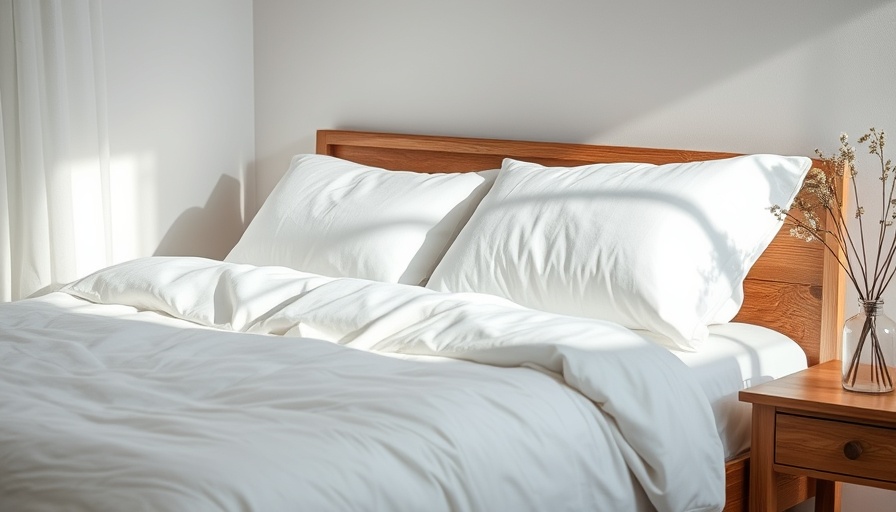 Cooling sheets for hot sleepers in a cozy, tranquil bedroom.