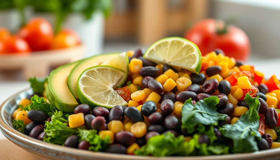 Vibrant plant-based meal showcasing the benefits of plant-based eating.