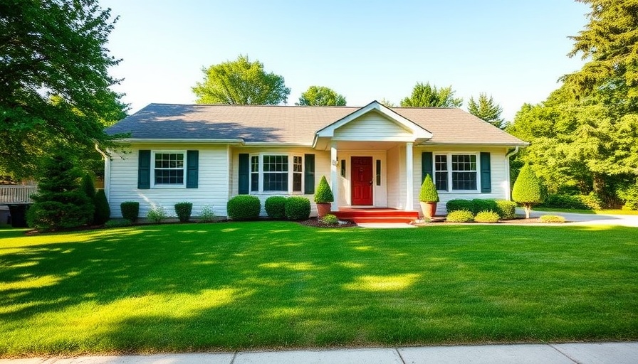 Charming suburban house illustrating appraisal gap concept.