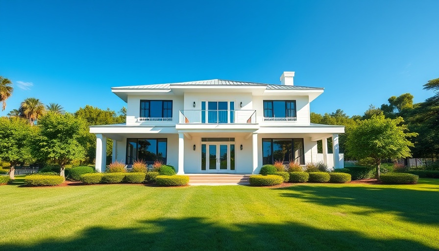 Modern house with lawn, How Much to Offer on a House.
