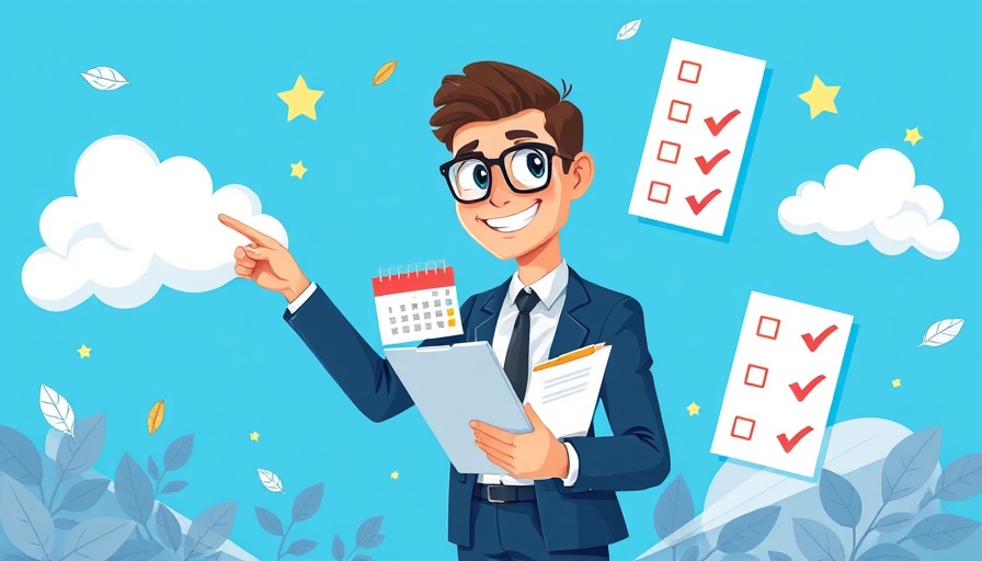 Illustration depicting meeting management strategies with calendars and checklists.