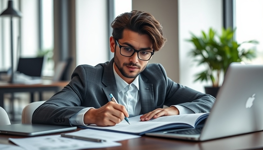 Understanding Personal Guarantees: a person signing documents in an office.