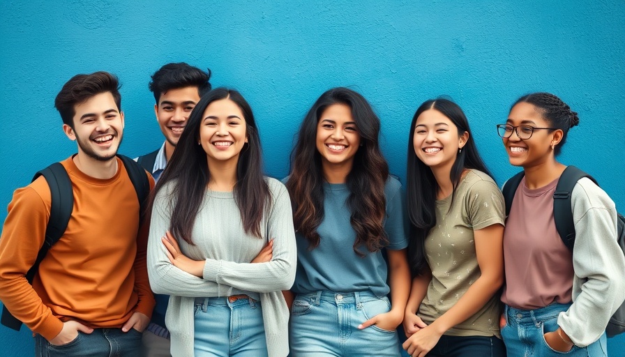 Group of young adults illustrating peer influence in decision-making.