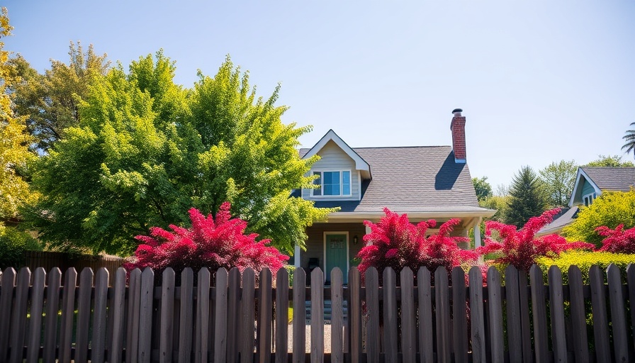Suburban house with wooden fence on a sunny day, Understanding Adverse Possession in Maryland