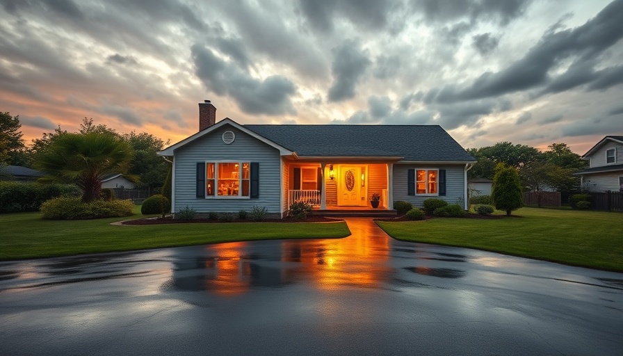 Charming house with a manicured lawn, illustrating escrow process.